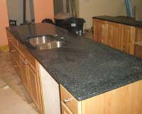 Countertops in the kitchen